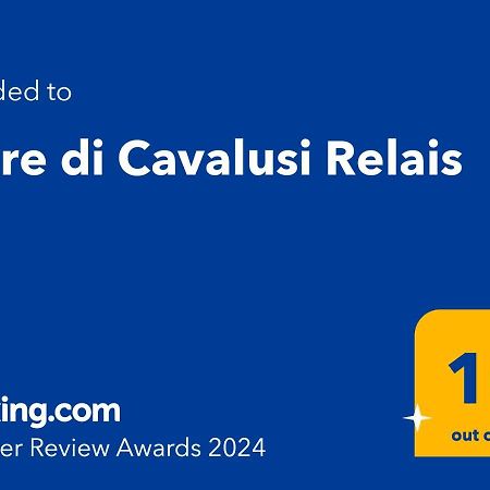 Maison d'hôtes Terre di Cavalusi Relais à Donnafugata Extérieur photo